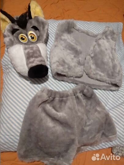 Новогодний костюм для мальчика волк