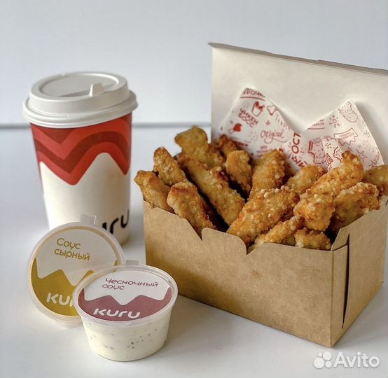 Для кафе Kuru пф крылья стрипсы фри