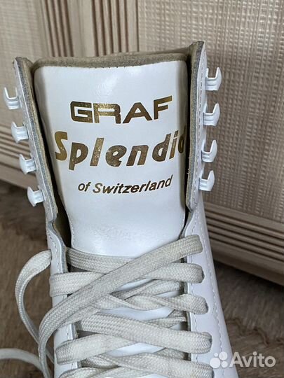 Коньки Graf Splendid New 38-39р