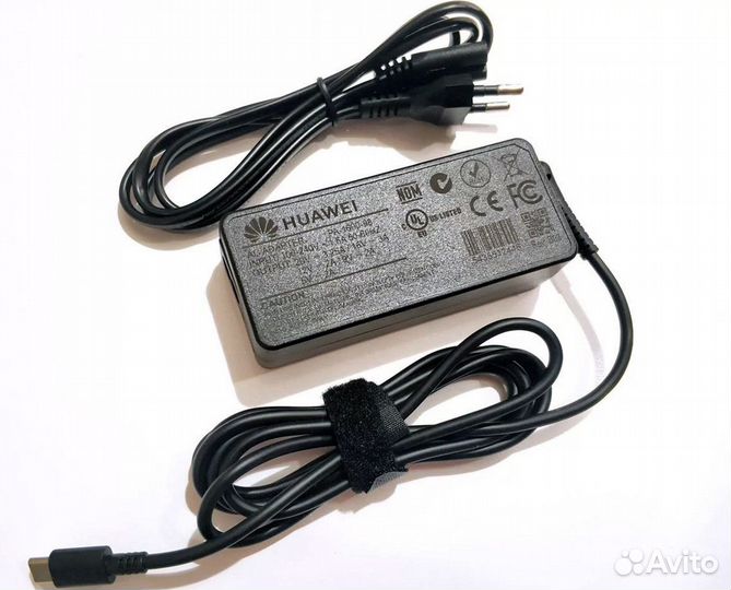 Блок питания ноутбука Huawei MateBook Type-C 65W