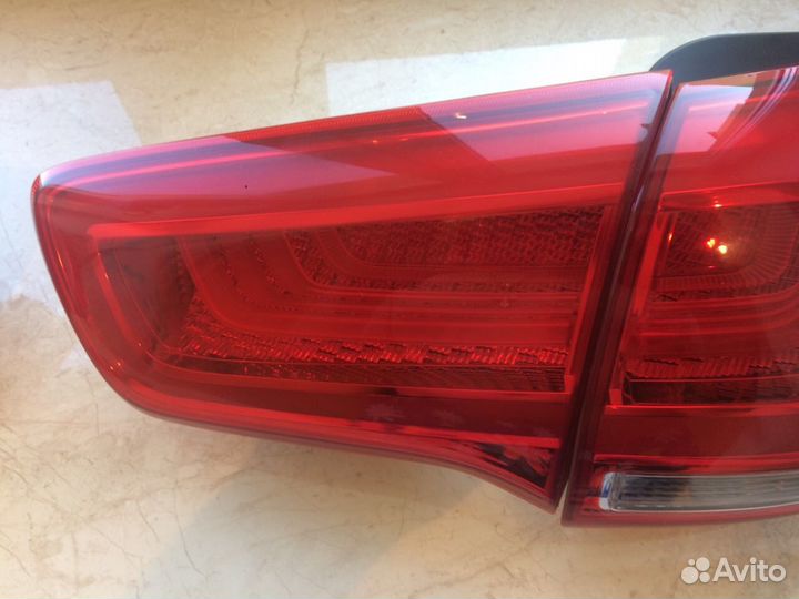 Задние Фанари на киа спортаж 3 рейсталинг лед LED
