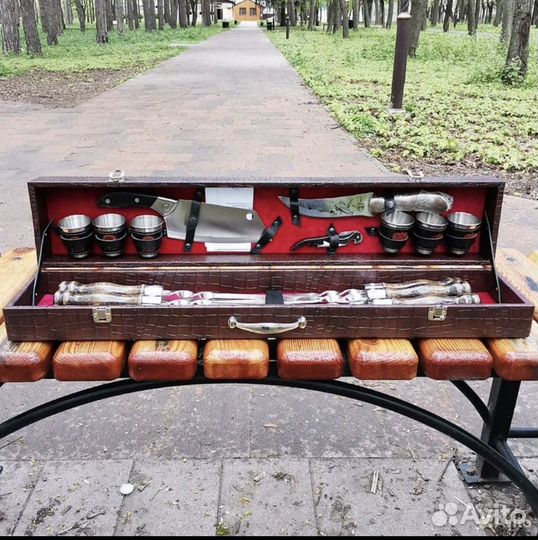 Набор шашлычный подарочный