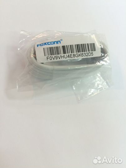 Кабель iPad 4/Air/Mini/Pro Оригинал Foxconn Белый