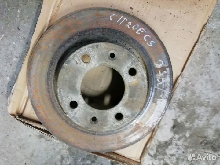 Диски тормозные на Ситроен С5