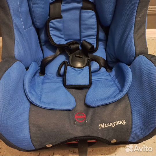 Детское автокресло мишутка