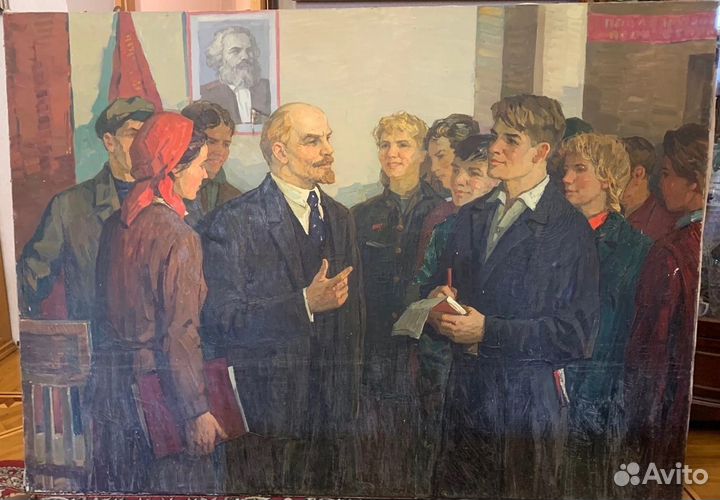 Картина маслом на холсте К.А. Прохоров