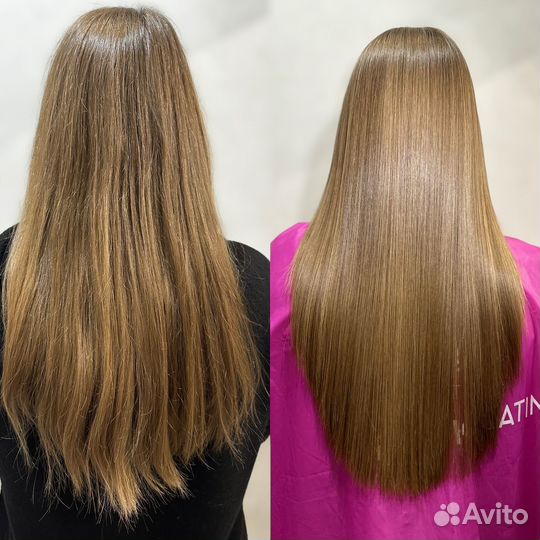 Кератиновое выпрямление ботокс