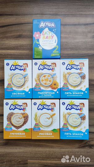 Детское питание каша Агуша