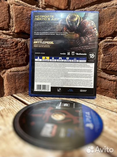 Игры Sony Playstatation PS4/PS5 Doom eternal