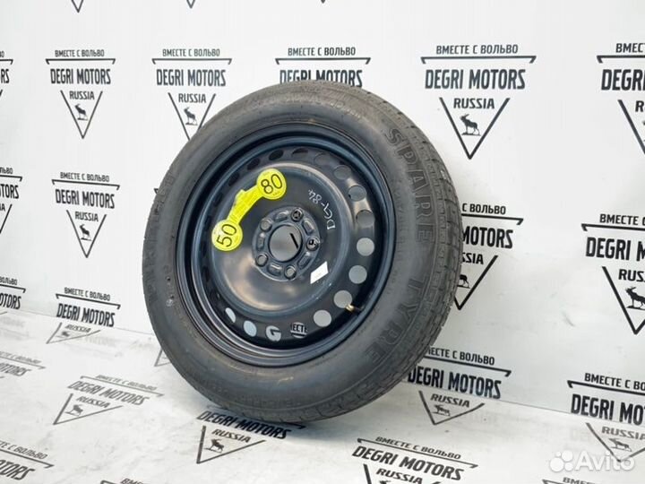 Запасное колесо 125/85 R16 Volvo S40 V50 C30 V40