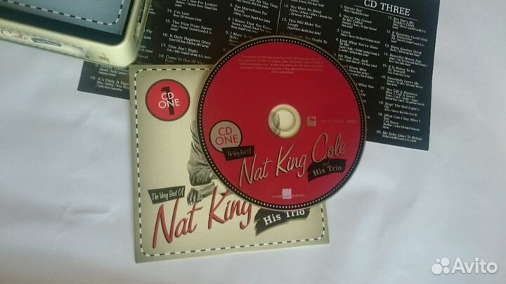 Три подарочных диска нэт кинг коула
