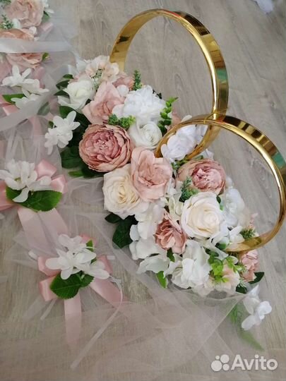 Украшения для автомобилей на свадьбу