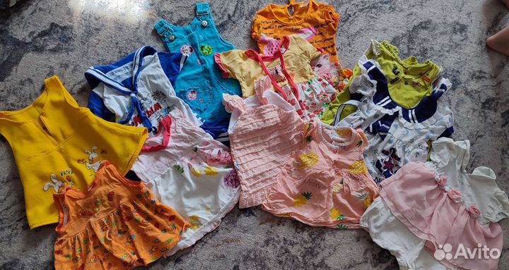Детские вещи пакетом для девочки