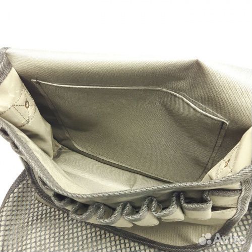 Ягдташ (комб.) с сеткой и подвесками для дичи хаки