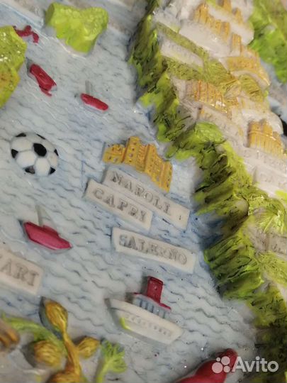 Настенная тарелка италия