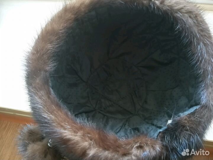 Шапка формовка норковая