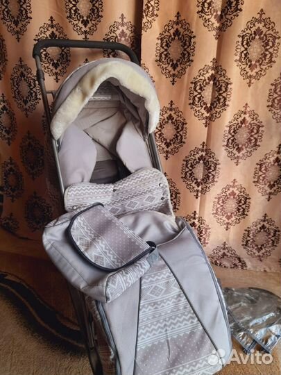 Коляска санки