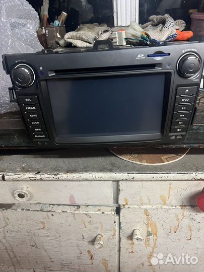 Магнитола toyota corolla e150