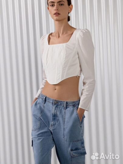 Блузка белая incity