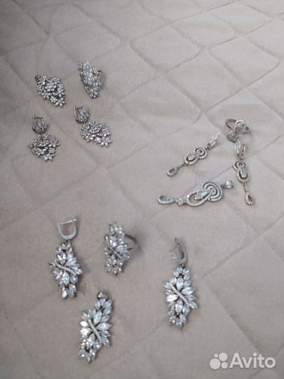 Серебряные комплекты