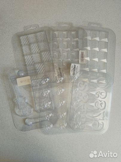 Формы силиконовые, пластиковые