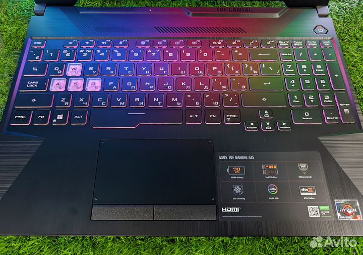 Игровой TUF GTX 1660Ti 6Gb Ryzen 4800H IPS 144Hz