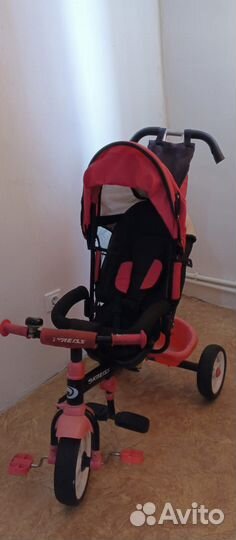 Детский велосипед с ручкой бу