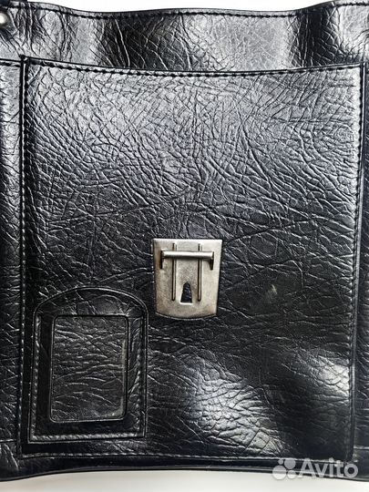 Винтажная сумка мужская через плечо