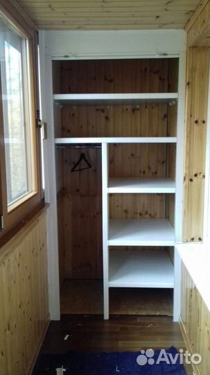 Шкаф с рольставнями на балкон по вашему эскизу