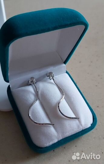 Серебряные серьги