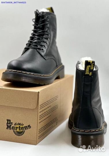 Ботинки Dr. Martens с мехом (Арт.86615)