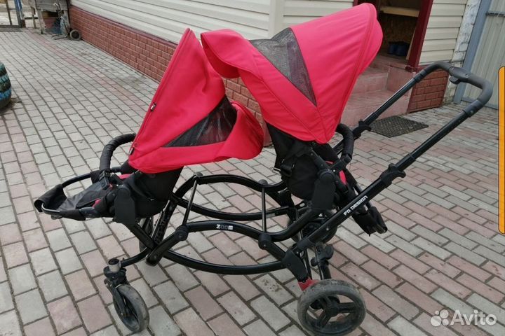 Коляска fd design zoom для двойни или погодок