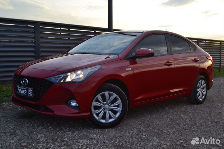 Hyundai Solaris 1.6 МТ, 2021, 12 060 км