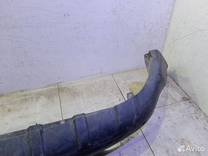 Юбка бампера заднего Ауди