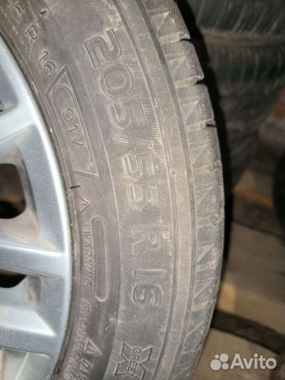 Диски с резиной на volkswagen golf