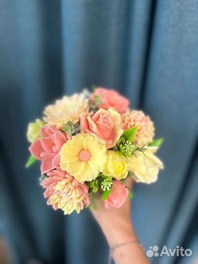 Букет цветов из мыла