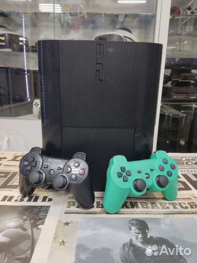 Sony Playstation 3 super slim+гарантия