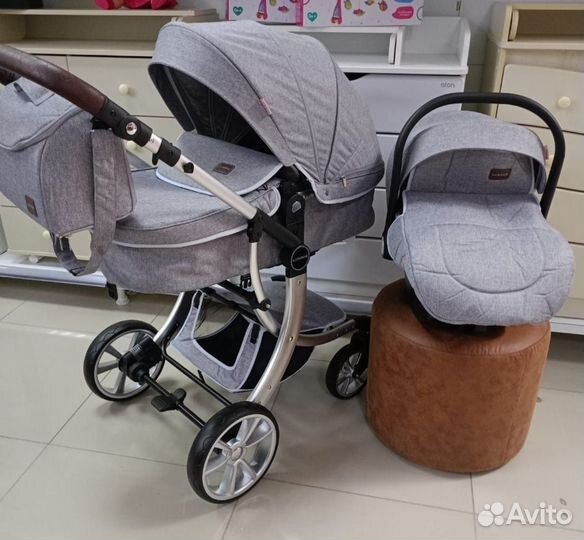 Коляска Luxmom 608 (2 в 1) новая