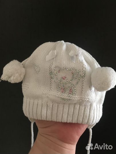 Шапка для новорожденного
