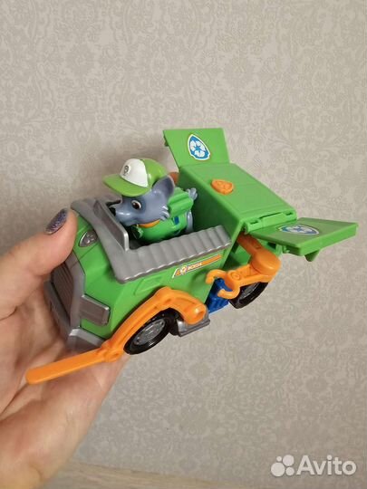 Щенячий патруль Рокки на машине оригинал