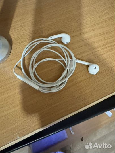 Наушники эпл проводные