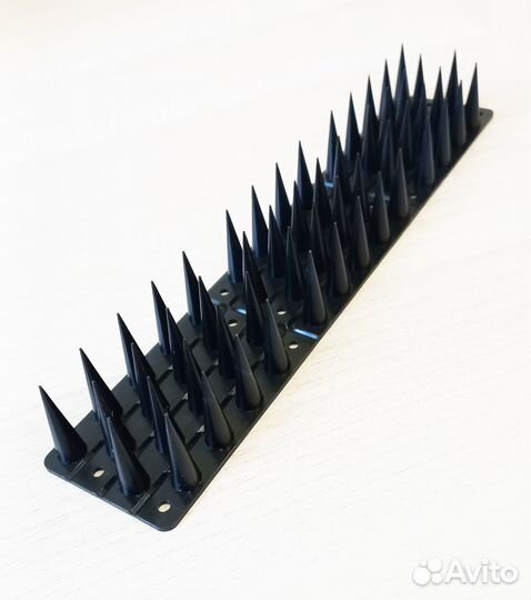 Шипы от птиц и животных лук барьер 60х300 мм чёрн