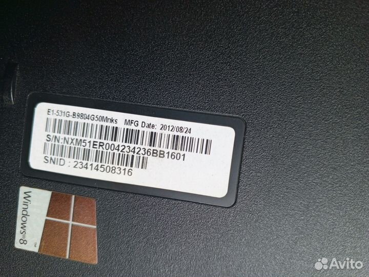 Ноутбук Acer Aspire E1-531G