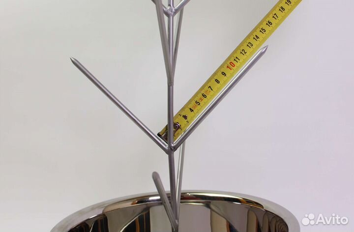 Елочка премиум из нержавейки 22 см