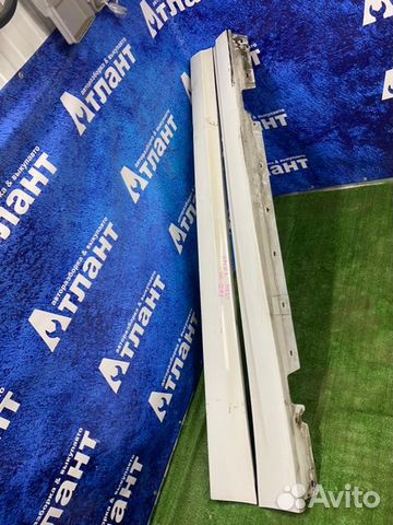 Накладка на порог наружная Bmw 3 E90 2011