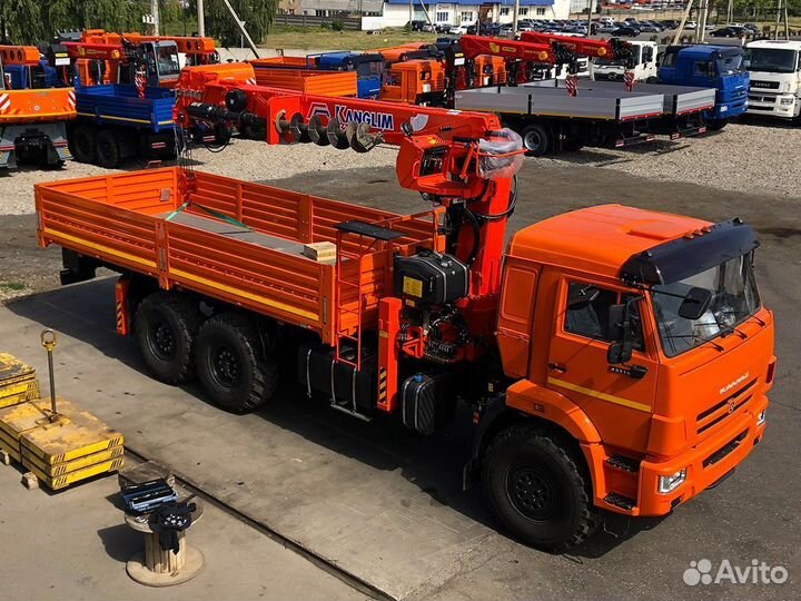КАМАЗ 43118-3027-50 с КМУ, 2024