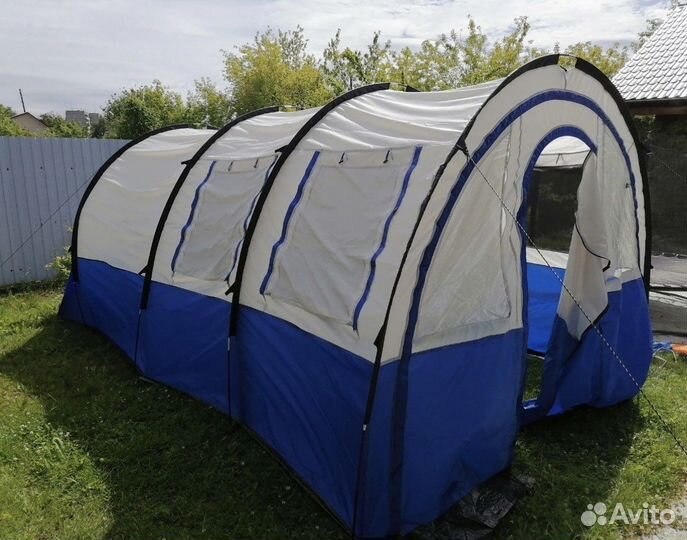 Палатка ангар 4-х местная с тамбуром ly 1801