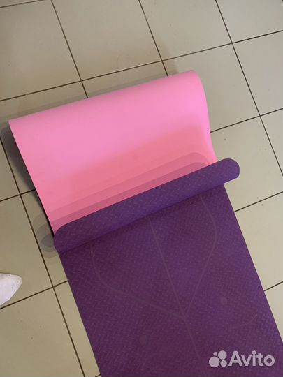 Коврик для йоги и фитнеса