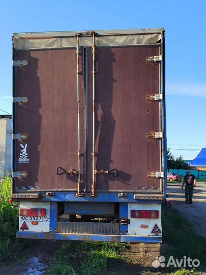 Тент штора на полуприцеп