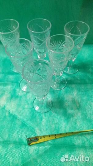 Рюмки хрустальные СССР